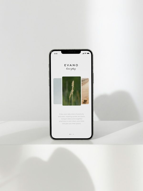 A smartphone displaying a mobile app interface